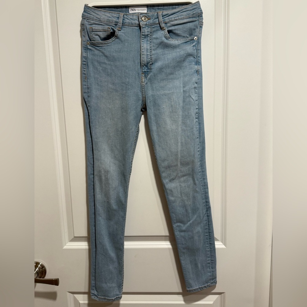 Zara Blue Skinny Jeans Modern Fit